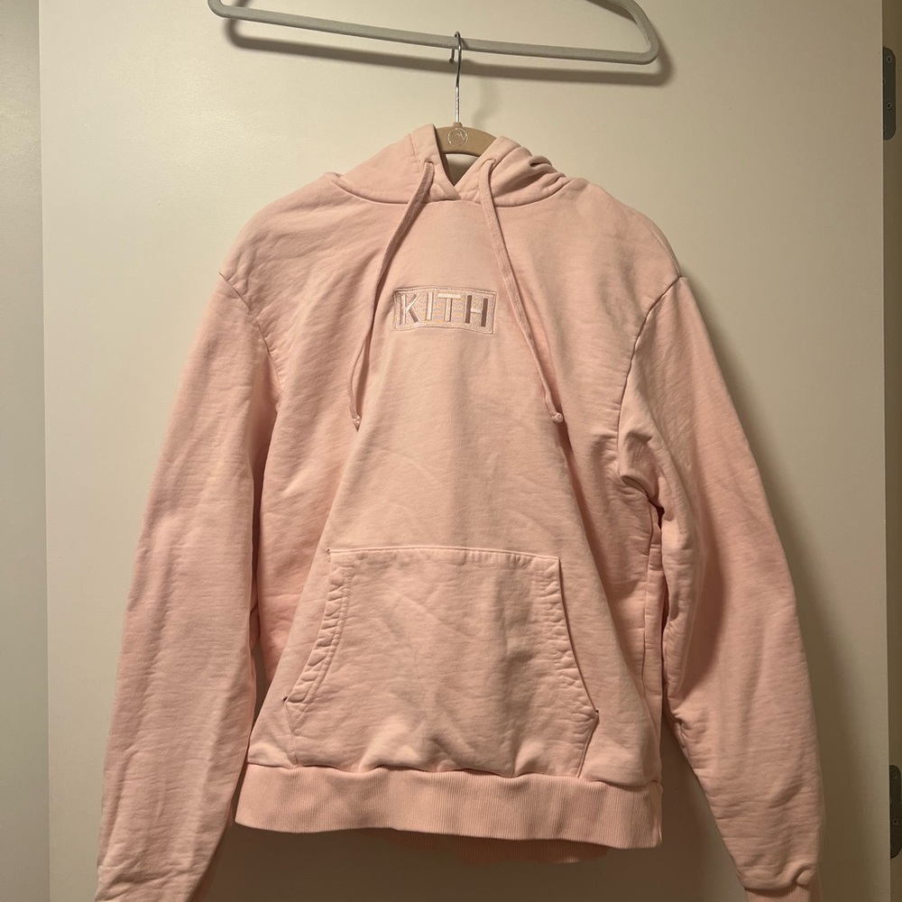 Kith Light Pink Pullover Hoodie